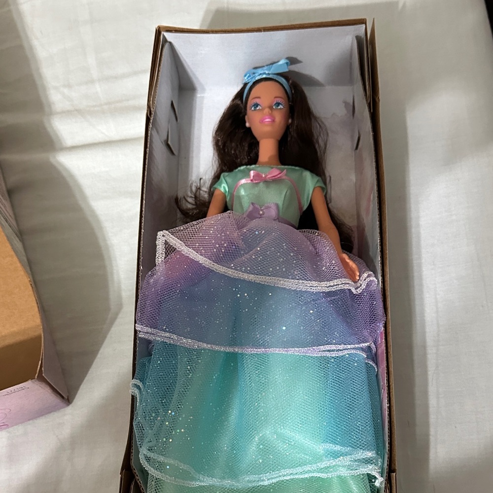 Avon Spring Tea Party Barbie with Floral Design